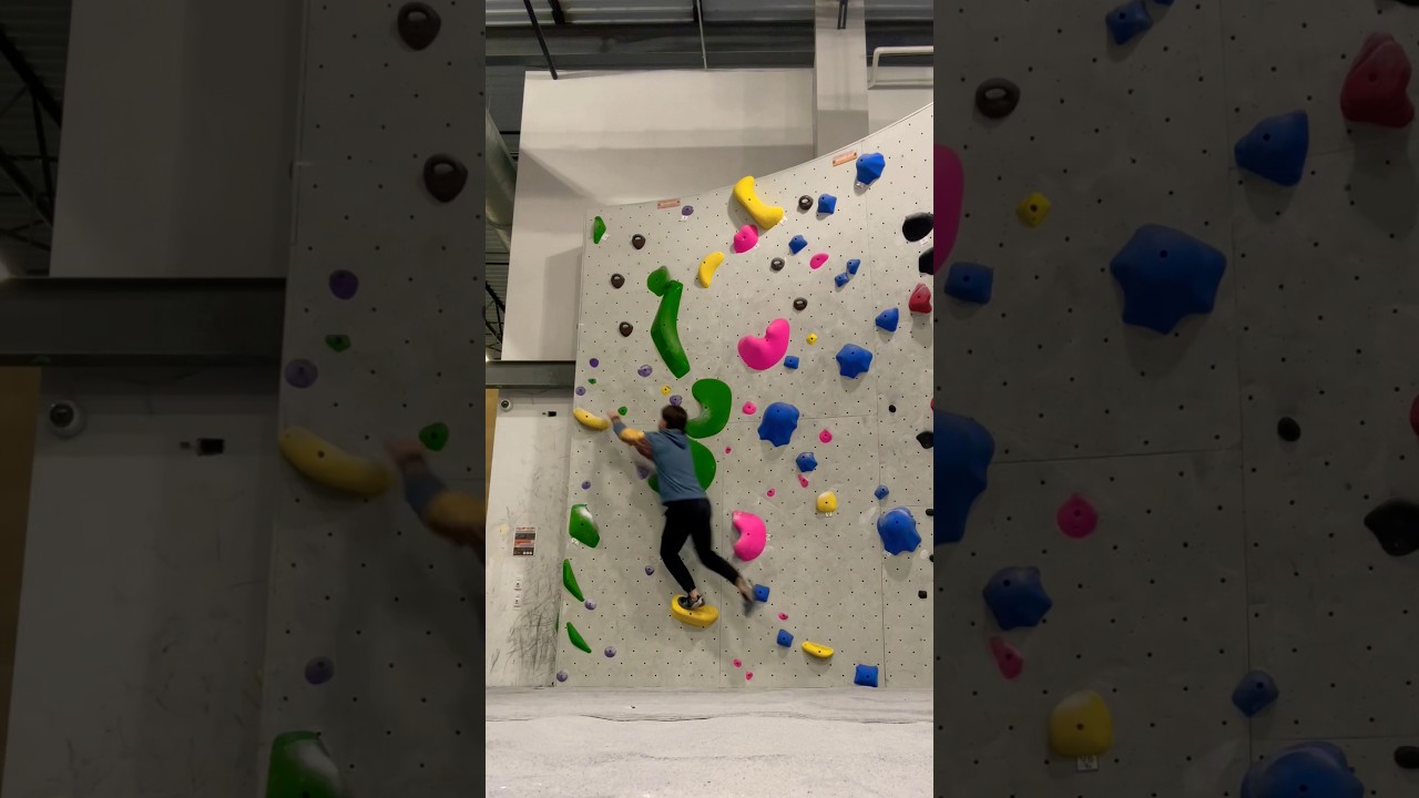 Dyno Start V6 Boulder #bouldering #indoorclimbing #rockclimbing