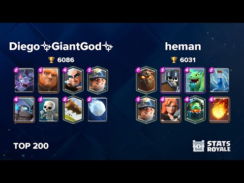 Diego✨GiantGod✨ vs heman [TOP 200]