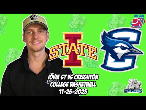 Iowa State vs Creighton 11/25/25 Free College Basketball Picks and Predictions | NCAAB Pick