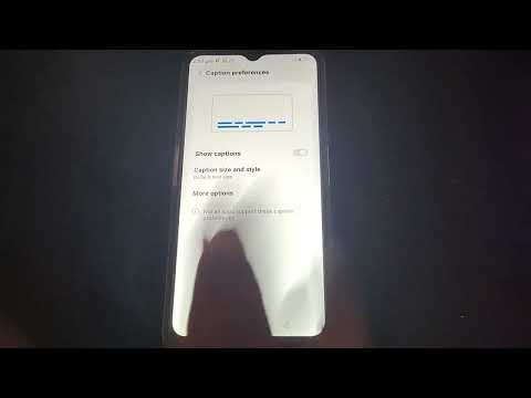 Nokia G60 me caption preference setting set kaise kare, Nokia G60 caption settings