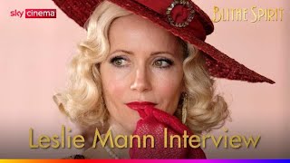 The Making of Blithe Spirit | Leslie Mann video