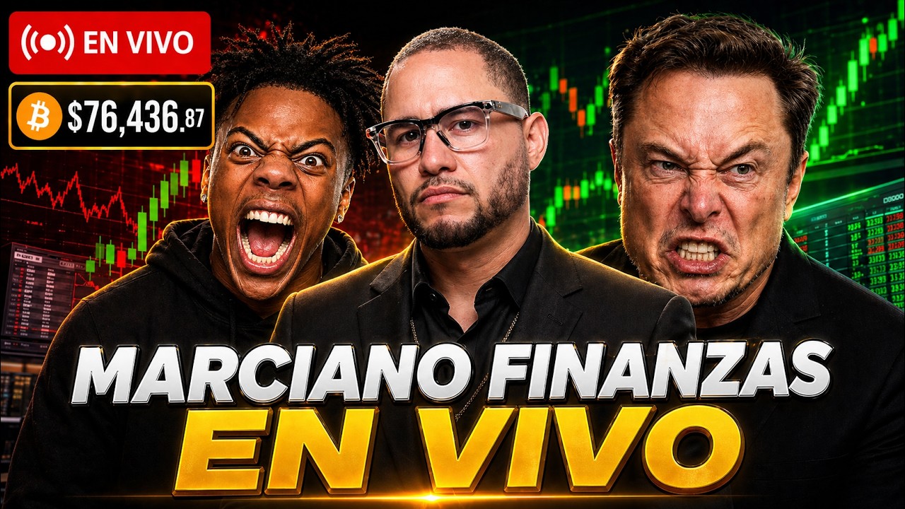 Trading En Vivo DIARIO HOY: ELON MUSK, ISHOWSPEED, BTC (EN VIVO)