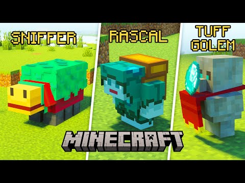 Testing New 1.20 Minecraft Mobs Early!
