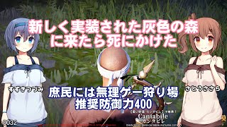 【黒い砂漠】新しく実装された『灰色の森』に来たら死にかけた