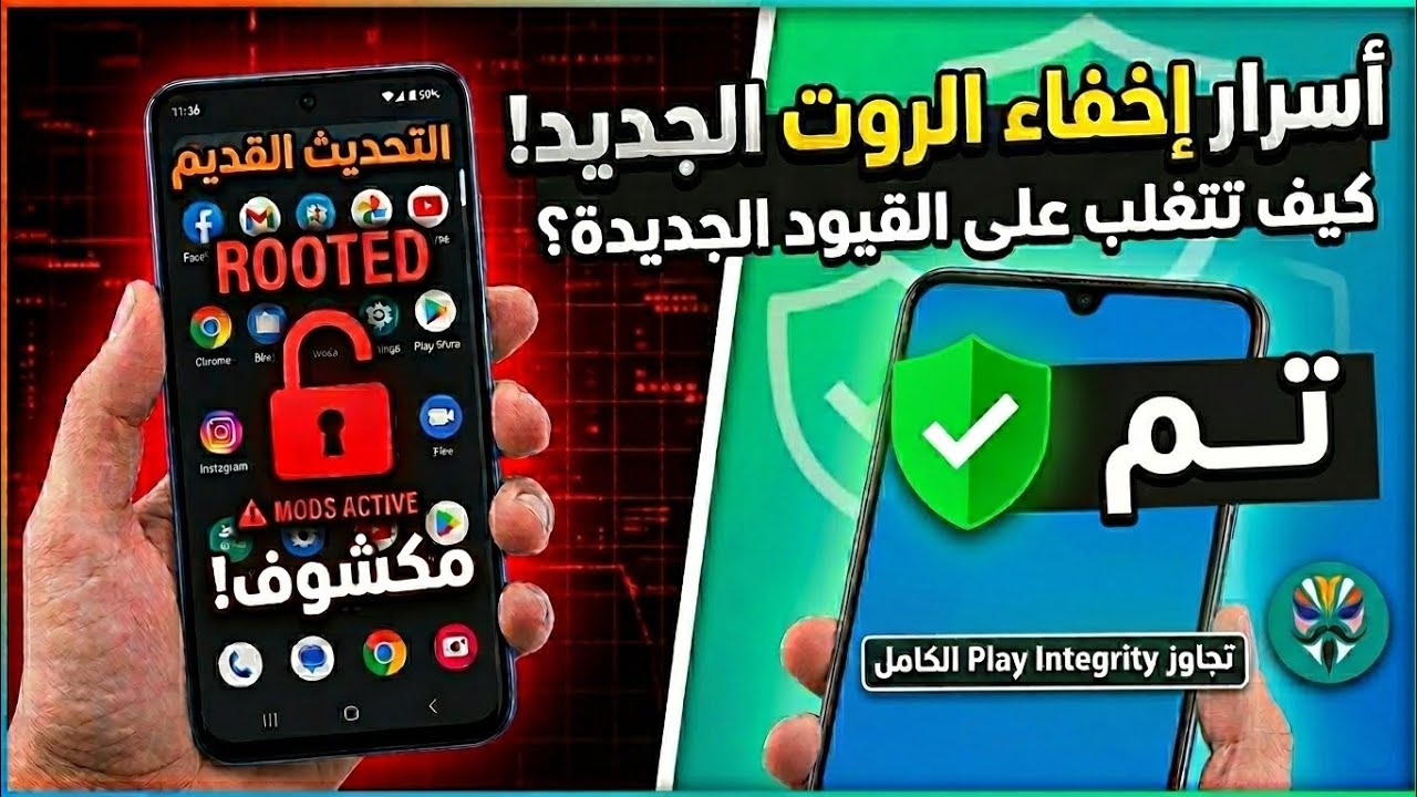 احدث المعلومات بخصوص اخفاء الروت 