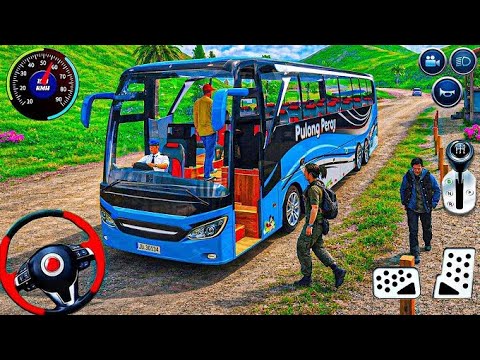 New Euro Coach Simulator 2026 - Offroad Real Bus Driving 3D - Bus Game Android Gameplay
