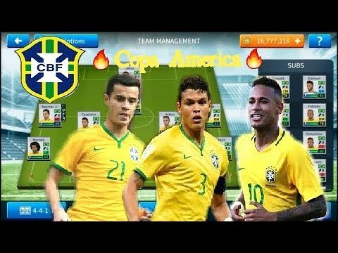 Top Class Brazil Squad for Copa America | Dream League Soccer | DREAM GAMEplay Video