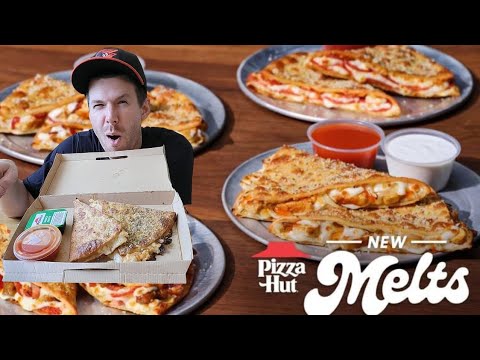 Pizza Hut's ALL NEW Melts! 