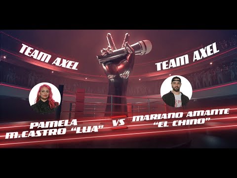 ¡Axel y Becky G preparan a Lúa Castro y Chino Amante para la batalla! - La Voz Argentina 2018