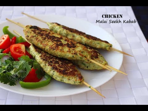 Chicken kebab on frying pan - ഫ്രൈയിങ് പാനിൽ എങ്ങനെ കബാബുണ്ടാക്കാം | healthy ramadan snack