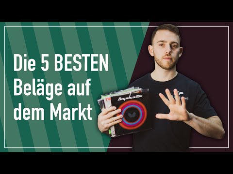 Top 5 Tischtennis-Beläge: Die Beliebtesten im Test!