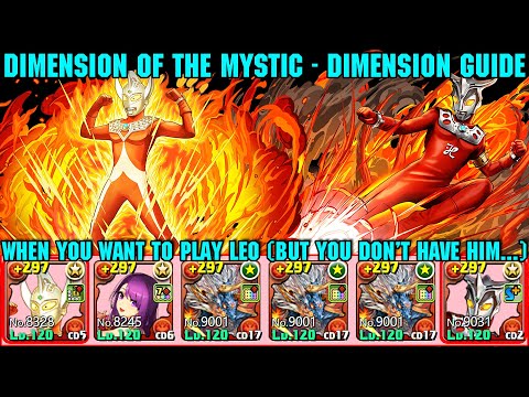 [PAD] Dimension of the Mystic - Dimension Guide (MD1) - Ultraman Taro x Ultraman Leo