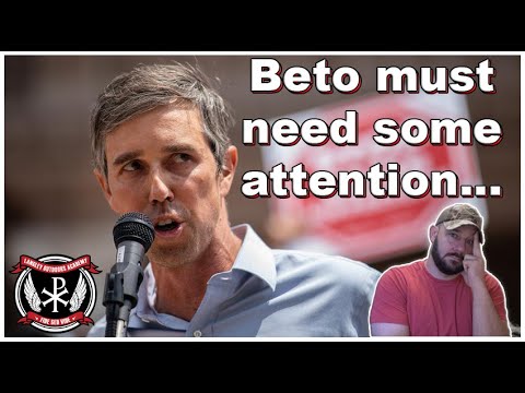 Beto crosses the line... Calls "heckler" a "Mother F'er" and reveals EXACTLY what Gun Control is... Thumbnail