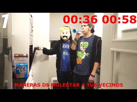 Youtubers Canciones / MANERAS DE MOLESTAR A TUS VECINOS / elrubiusOMG