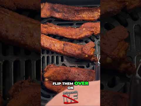 Air Fryer Ribs  6 Minute Flip for Perfect Crispy Results!