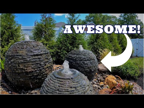 Landscape FOUNTAINS and GARDEN POND | water feature ideas