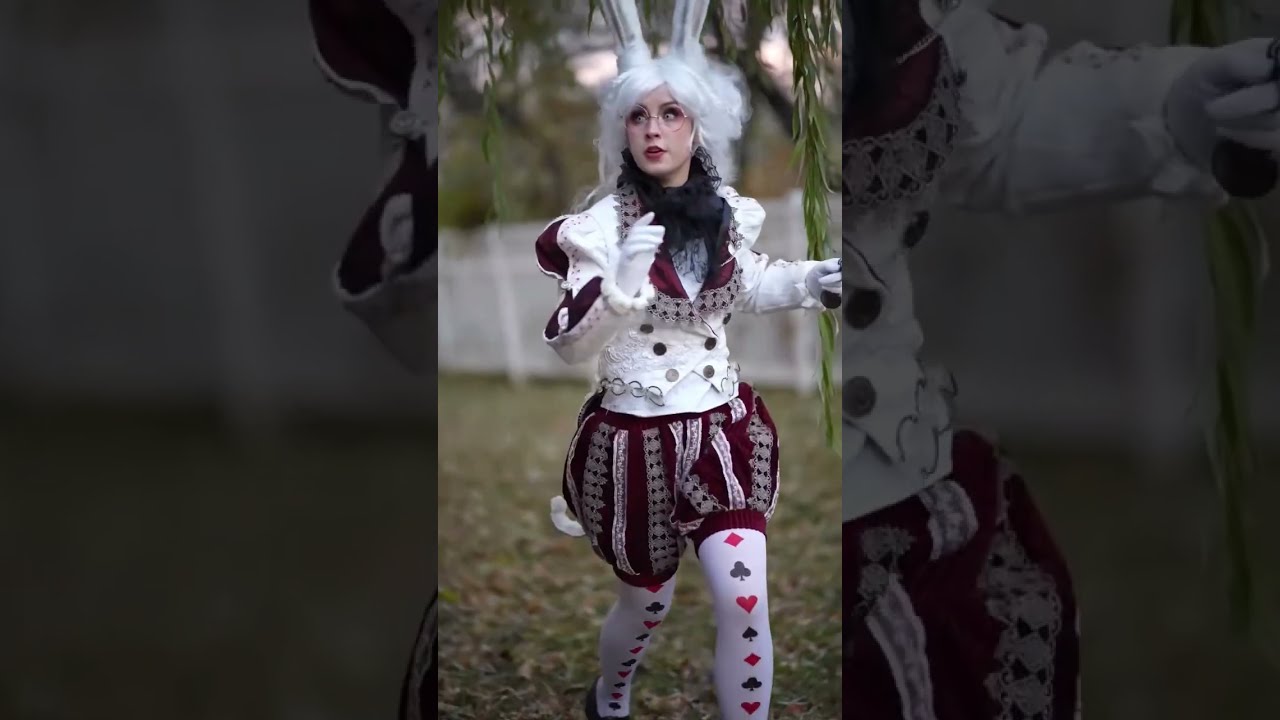 Watch video Making a costume based on what I think the White Rabbit would look like (Alice in Wonderland) Now Making a costume based on what I think the White Rabbit would look like (Alice in Wonderland)