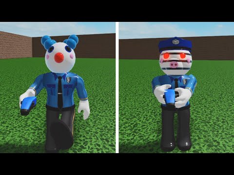 PIGGY OFFICER CLOWNY vs  OFFICER ZIZZY JUMPSCARE
