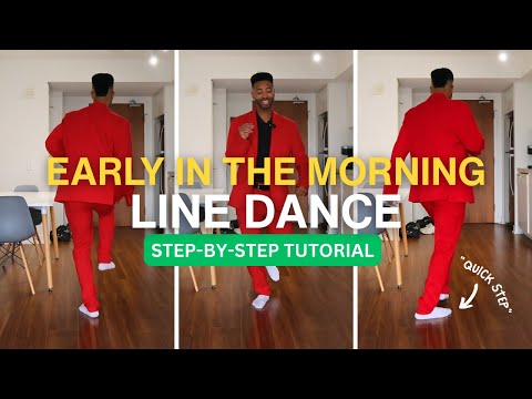Early In The Morning | Line Dance Tutorial