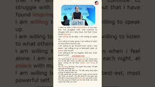 Daily shadowing day 5 - Emma Watson #english #reading #shadowing #dailyenglish #emmawatson