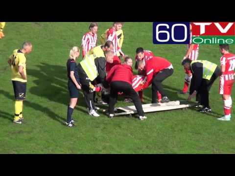 Súlyos sérülés az FC-Hatvan - DVTK II mérkőzésen