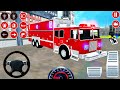 Real Fire Truck Driving Simulator 2020 - New Fire Fighting Fireman's Daily Job - Android GamePlay #4