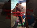 STANDING SUPPORTED SWAYING SQUAT TO RELEASE BABY ROLE PLAY
