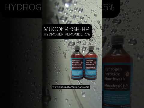 Hydrogen Peroxide Mouthwash