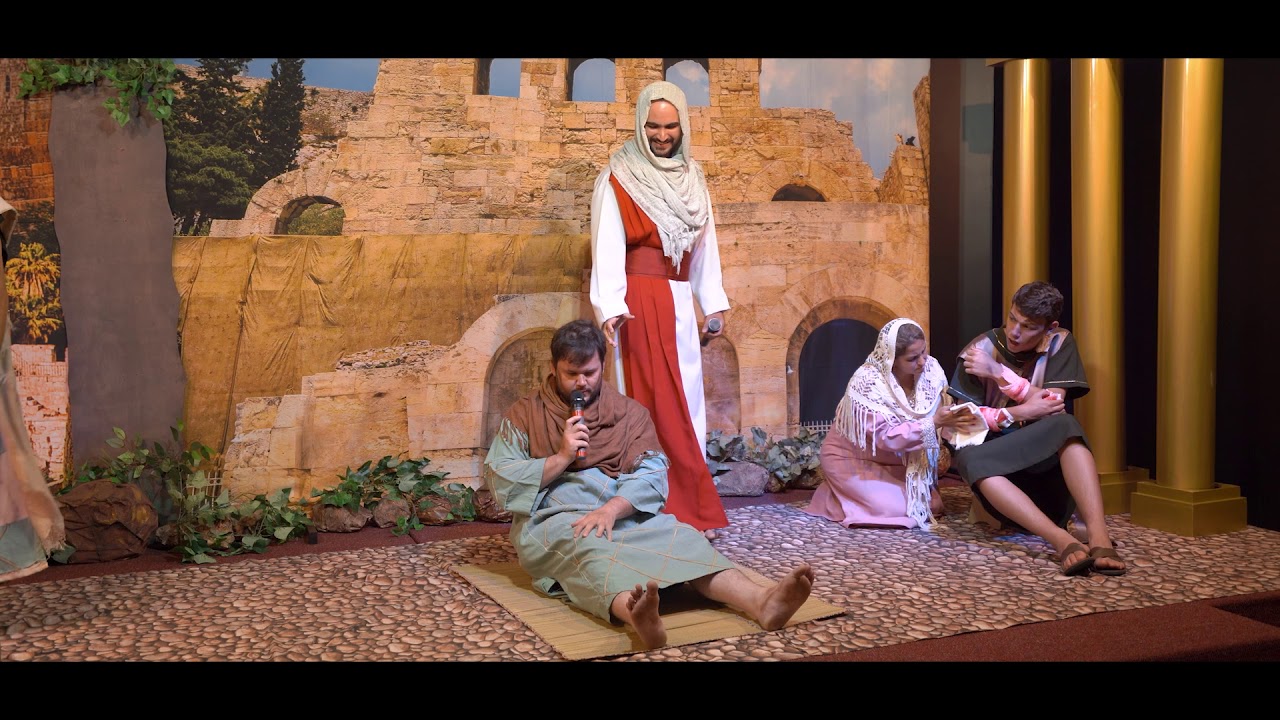 Teatro Lição 9 - Paralítico nunca mais  A Grande Aventura do Filho de Deus