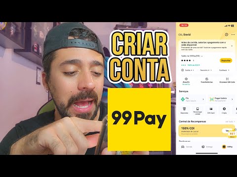 Como criar conta na 99 Pay (banco digital)