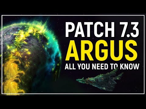 Legion Patch 7.3 Primer: All We Know About Argus, WoW's New Planet!