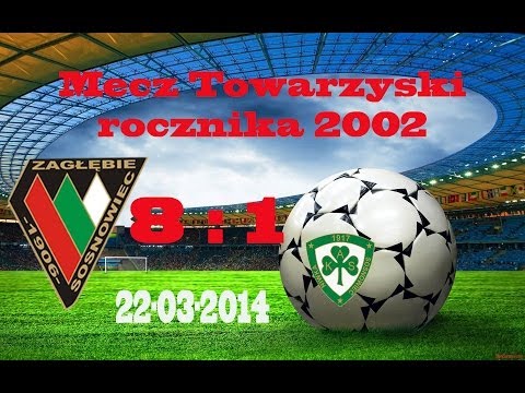 Sparing Zagłębie Sosnowiec 2002 vs AKS Niwka 2002 ( 8:1 )