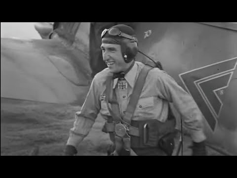 Luftwaffe Ace Walter Nowotny in action over Russia 1943 | Fw 190A-5 of 1./JG54