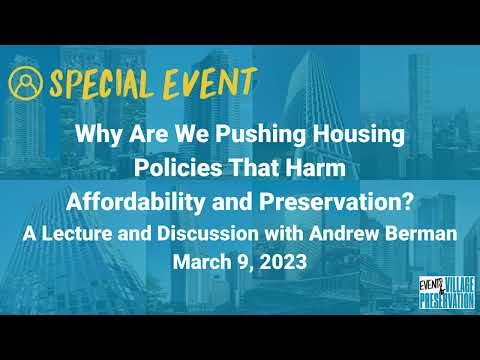 Why Are We Pushing Housing Policies That Harm Affordability and Preservation?