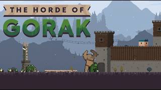 【The Horde of Gorak】オーク軍団を増やして人間の要塞を破壊する放置系インクリメンタルゲーム【Steam】