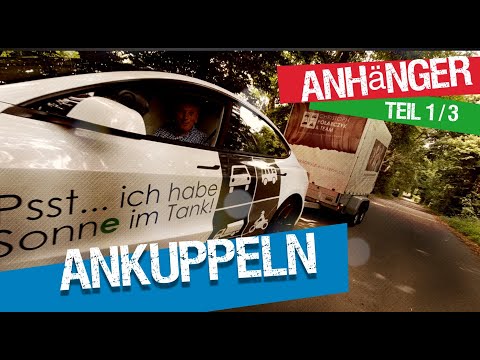 How to correctly couple a trailer (part 1/3) for your test