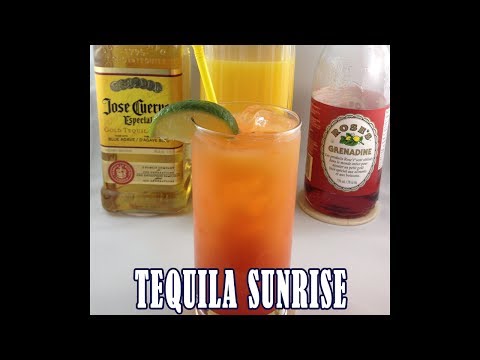 Tequila Sunrise Cocktail | How to Make a Tequila Sunrise