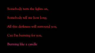 Candle (Sick And Tired) - The White Tie Affair [lyrics]