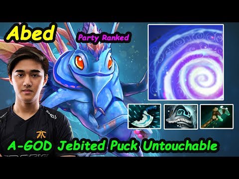 Abed - [Puck] MIDLANE Untouchable Jebited Build A-GOD 10K MMR  Dota 2 7.22 pro Gameplay