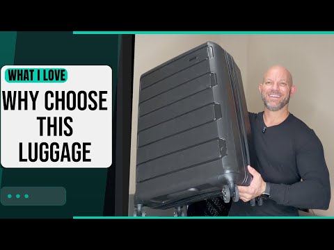 Traveler's Choice Pagosa Hardshell Expandable Luggage with Spinner Wheels, Black, 27-Inch Medium video review thumbnail
