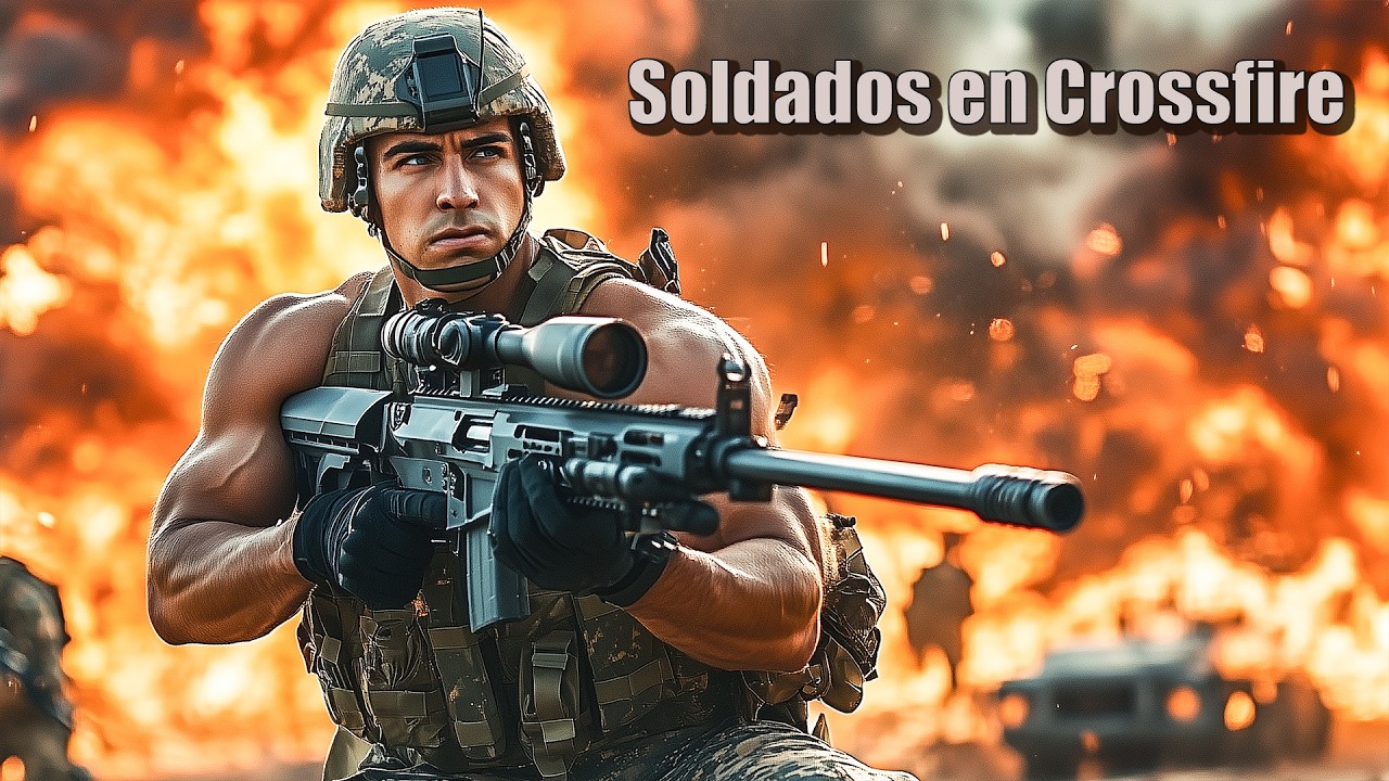 Soldados en Crossfire | Película de Acción Bélica | Completa en Español HD