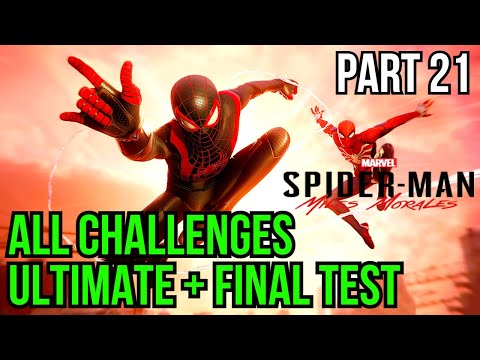 Marvel’s Spider-Man: Miles Morales Walkthrough Part 21 | All Challenges Ultimate + Final Test