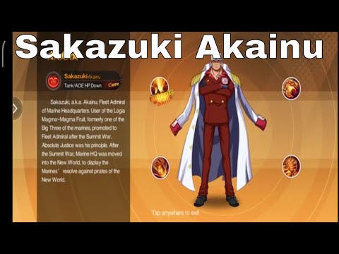 Sakazuki Akainu | New World: Vigour Voyage  | One Piece