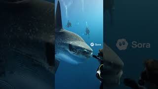 Download lagu 👽 DIVER TOUCHES A LIVING LEVIATHAN! 🤯 mp3