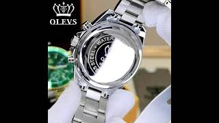 OLEVS Mens Watches Green