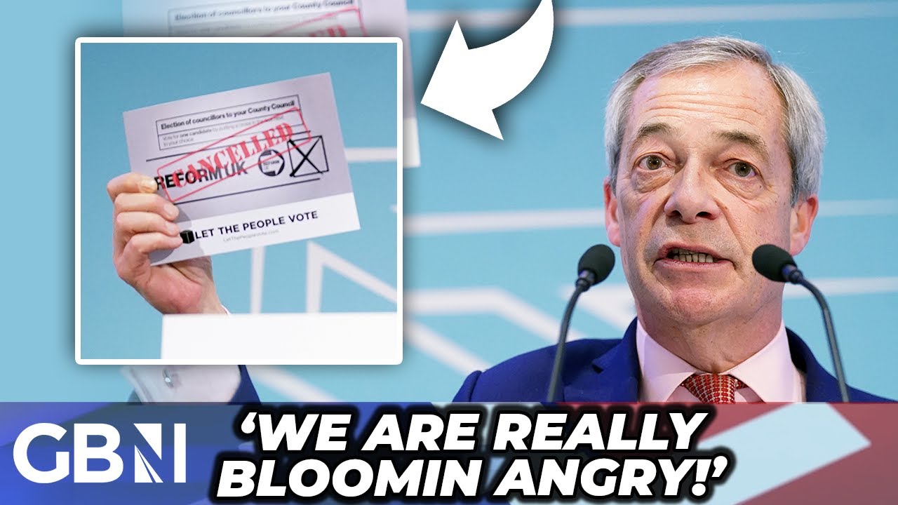 Watch Nigel Farage Take AIM at 'TERRIFIED' Starmer BLASTING Local Election AXING as Reform UK Surge