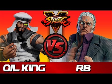 SFV MASTER RANK - RB ( Urien R:121 ) vs. Oil King ( Rashid R:09) - FT5 - Street Fighter 5 | V S2.5
