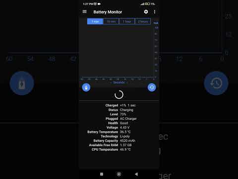Battery Charging Monitor Video