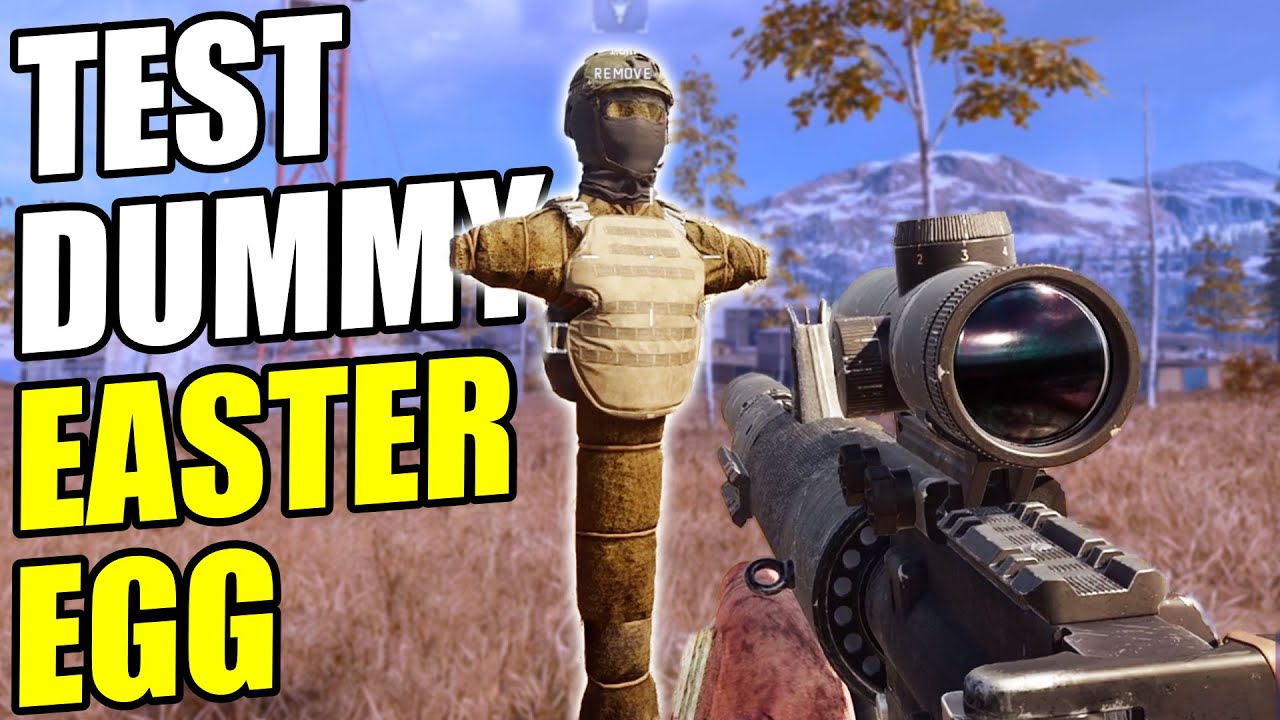 NEW Warzone Easter Egg: Weapon Test Dummies Guide