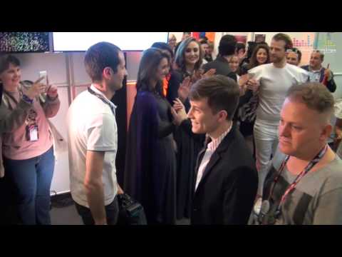 Loïc Nottet is off to the stage in Vienna - Eurovision